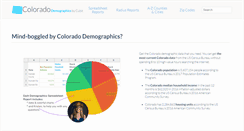 Desktop Screenshot of colorado-demographics.com